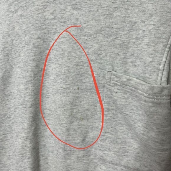 Nap Loungewear Oversized Pullover Sweatshirt Gray High Low Women’s Size Medium - Picture 15 of 15